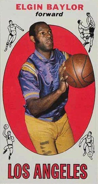 1969 Topps #35 Elgin Baylor Basketball Card 1969 Topps #35 Elgin Baylor Basketball Card