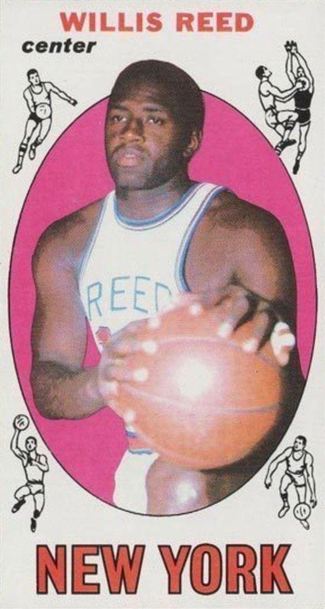 1969 Topps #60 Willis Reed Rookie Card 1969 Topps #60 Willis Reed Rookie Card