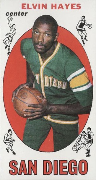 1969 Topps #75 Elvin Hayes Rookie Card