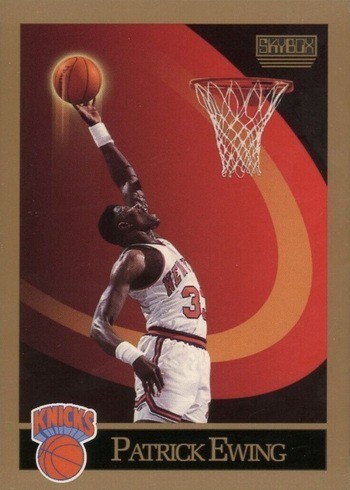 1990 SkyBox #187 Patrick Ewing Basketball Card