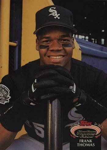 1992 Topps Stadium Club #301 Frank Thomas Baseball Card