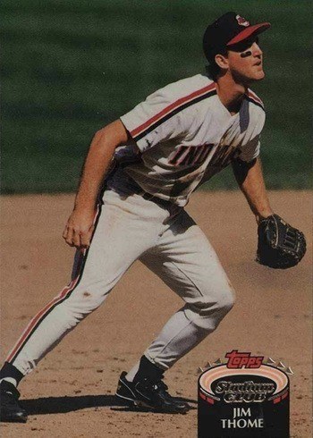 1992 Topps Stadium Club #360 Jim Thome Rookie Card