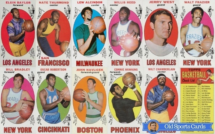 Most Valuable 1969 Topps Basketball Cards