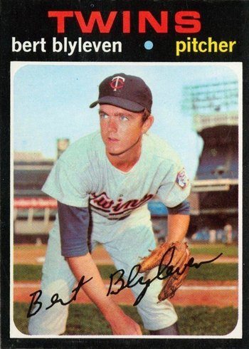 1971 Topps #26 Bert Blyleven Rookie Card 1971 Topps #26 Bert Blyleven Rookie Card