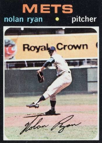 1971 Topps #513 Nolan Ryan Baseball Card 1971 Topps #513 Nolan Ryan Baseball Card