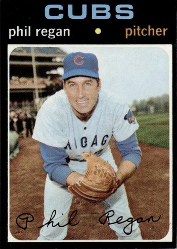 1971 Topps #634 Phil Regan Baseball Card 1971 Topps #634 Phil Regan Baseball Card