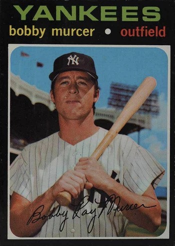 1971 Topps #635 Bobby Murcer Baseball Card 1971 Topps #635 Bobby Murcer Baseball Card