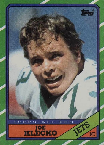 1986 Topps #106 Joe Klecko Football Card 1986 Topps #106 Joe Klecko Football Card