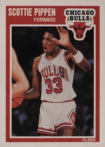 1989 Fleer #23 Scottie Pippen Basketball Card