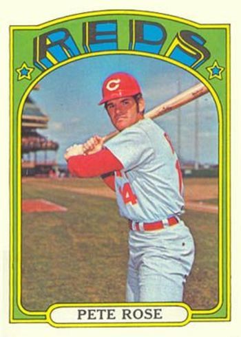 1972 Topps #559 Pete Rose Baseball Card 1972 Topps #559 Pete Rose Baseball Card