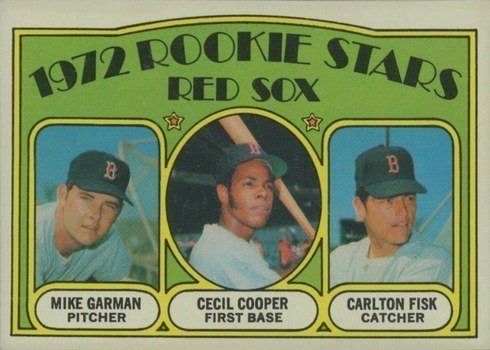 1972 Topps #79 Carlton Fisk Rookie Card 1972 Topps #79 Carlton Fisk Rookie Card
