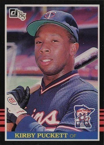 1985 Donruss #438 Kirby Puckett Baseball Card 1985 Donruss #438 Kirby Puckett Baseball Card