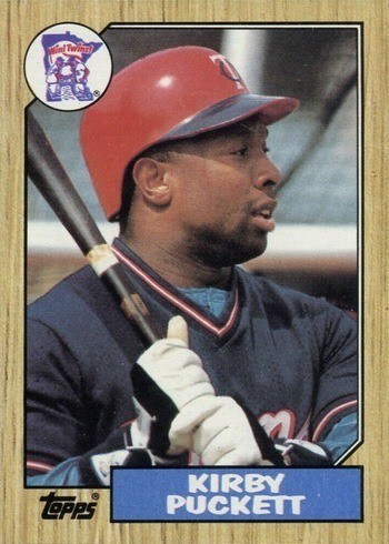 1987 Topps #450 Kirby Puckett Baseball Card 1987 Topps #450 Kirby Puckett Baseball Card