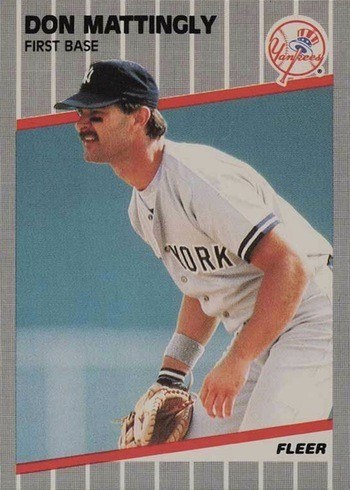 1989 Fleer #258 Don Mattingly Baseball Card