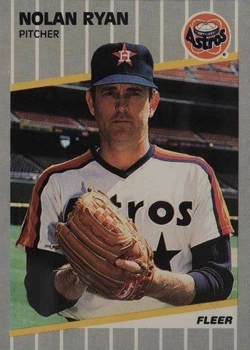 1989 Fleer #368 Nolan Ryan Baseball Card