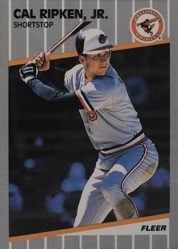 1989 Fleer #617 Cal Ripken Jr. Baseball Card