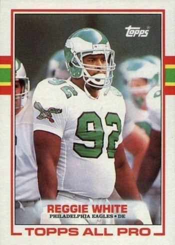 1989 Topps #108 Reggie White Football Card