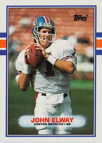 1989 Topps #241 John Elway Football Card