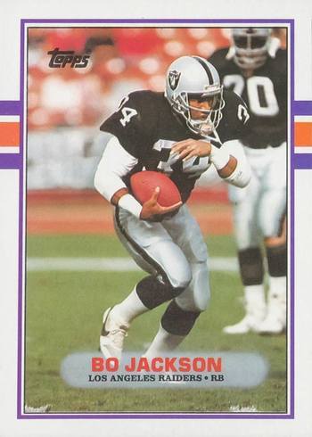1989 Topps #269 Bo Jackson Football Card