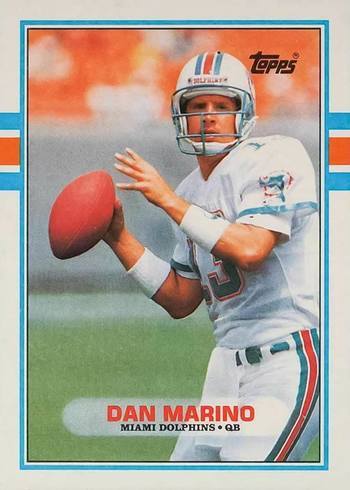 1989 Topps #293 Dan Marino Football Card