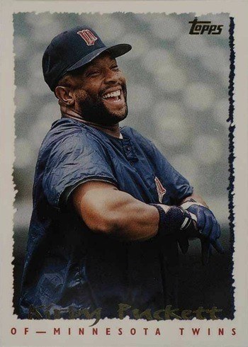1995 Topps #534 Kirby Puckett Baseball Card