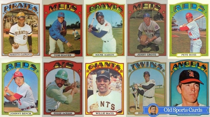 17 Most Valuable 1972 Topps Baseball Cards - Old Sports Cards