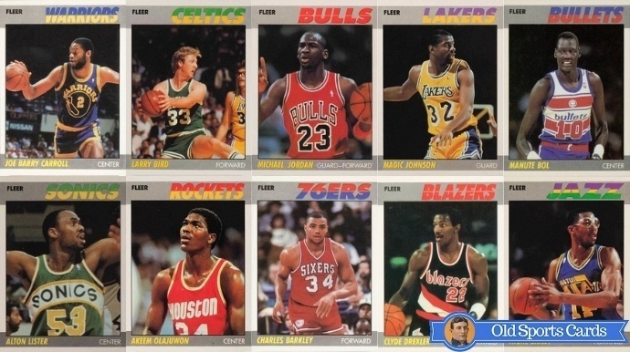 Most Valuable 1987 Fleer Basketball Cards
