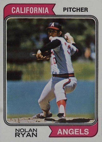 1974 Topps #20 Nolan Ryan Baseball Card