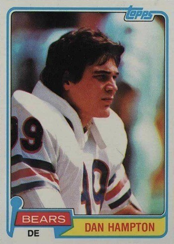 1981 Topps #316 Dan Hampton Rookie Card