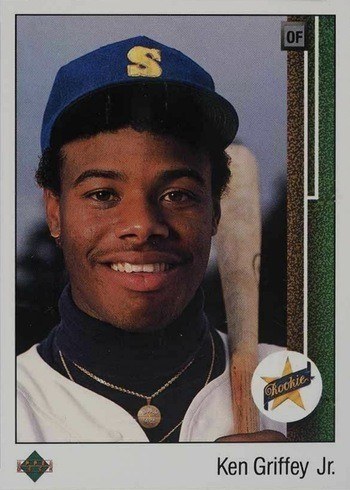 1989 Upper Deck #1 Ken Griffey Jr. Rookie Card 1989 Upper Deck #1 Ken Griffey Jr. Rookie Card
