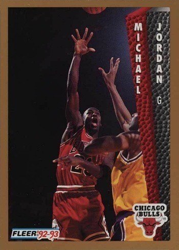 1992 Fleer #32 Michael Jordan Basketball Card