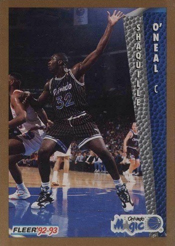 1992 Fleer #401 Shaq Rookie Card 1992 Fleer #401 Shaq Rookie Card