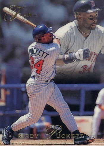 1993 Flair #242 Kirby Puckett Baseball Card 1993 Flair #242 Kirby Puckett Baseball Card