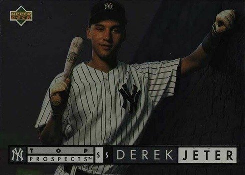 1994 Upper Deck #550 Top Prospects Derek Jeter Baseball Card