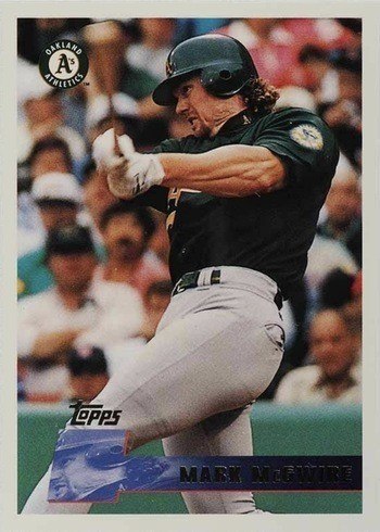 1996 Topps #145 Mark McGwire Baseball Card