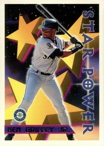 1996 Topps #230 Ken Griffey Jr. Star Power Baseball Card