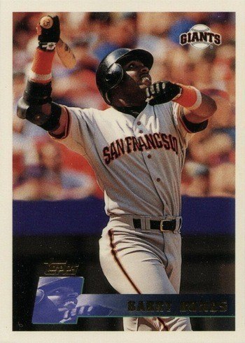 1996 Topps #300 Barry Bonds Baseball Card
