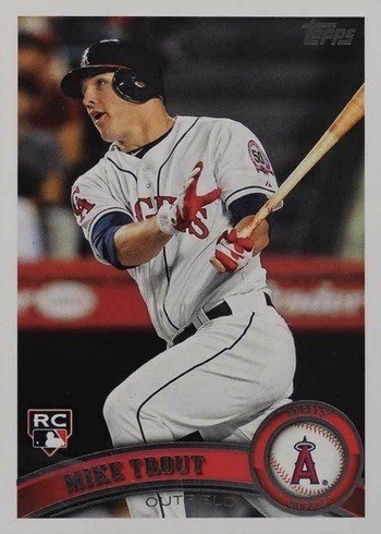 2011 Topps Update #US175 Mike Trout Rookie Card