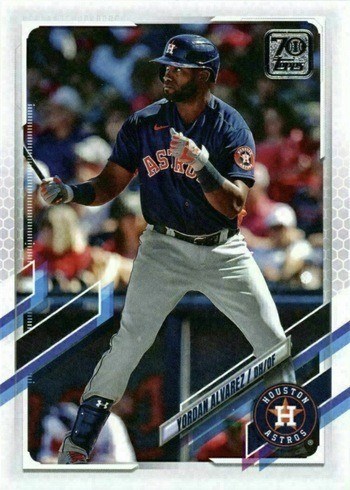 2021 Topps #300 Yordan Alvarez Baseball Card