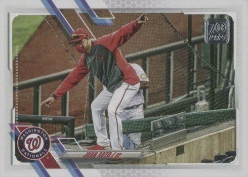 2021 Topps #330 Juan Soto Baseball Card SSP Variation
