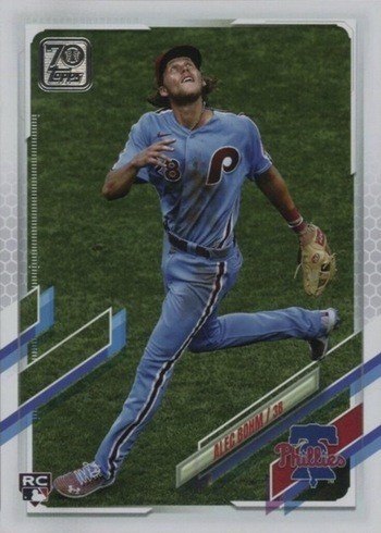 2021 Topps #277 SP Image Variation - ALEC BOHM Rookie Card - Mint