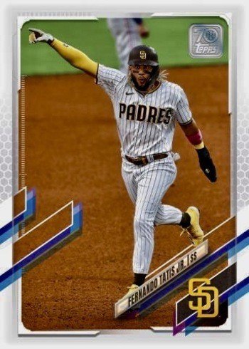 2021 Topps Series 1 Baseball Card #1 Fernando Tatis Jr.