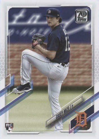 2021 Topps Series 1 Casey Mize Rookie Card #321 SP Variation