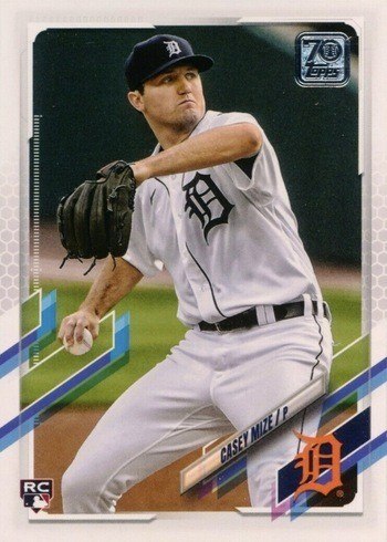 2021 Topps Series 1 Casey Mize Rookie Card #321 2021 Topps Series 1 Casey Mize Rookie Card #321
