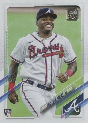 2021 Topps Series 1 Christian Pache Rookie Card #187