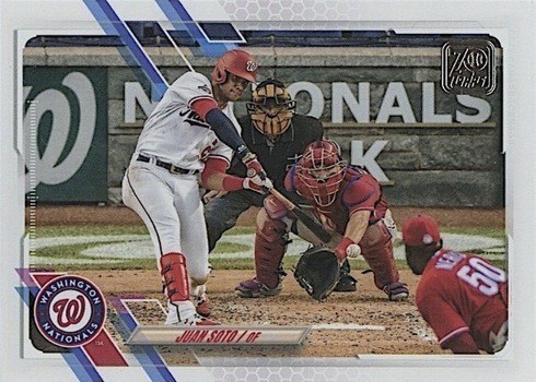 2021 Topps Series 1 Juan Soto Baseball Card #330