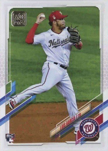 2021 Topps Series 1 Luis Garcia Rookie Card #298 2021 Topps Series 1 Luis Garcia Rookie Card #298