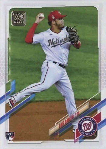 2021 Topps Series 1 Luis Garcia Rookie Card #298