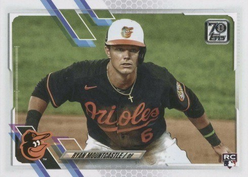 2021 Topps Series 1 Ryan Mountcastle Rookie Card #143 SP Variation