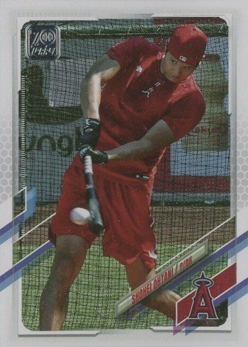 2021 Topps Series 1 Shohei Ohtani Baseball Card #150 SP Variation 2021 Topps Series 1 Shohei Ohtani Baseball Card #150 SP Variation